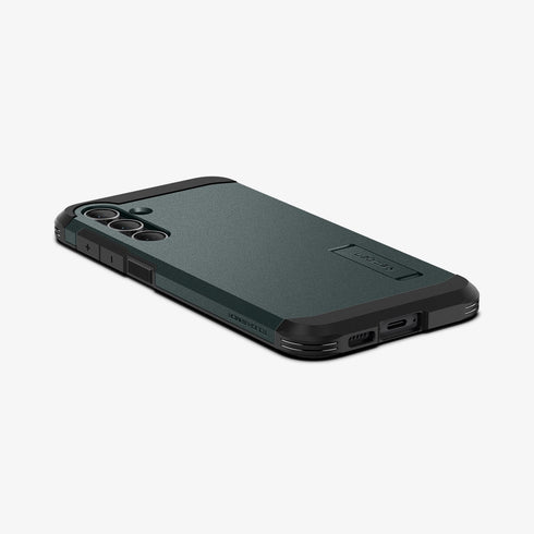 ACS05623 - Galaxy S23 Ultra Case Tough Armor in black showing the back
